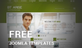 Best of free Joomla Templates